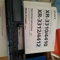 stereo auto SONY con frontale estraibile