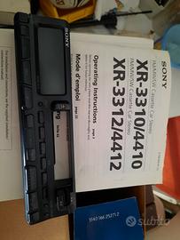 stereo auto SONY con frontale estraibile
