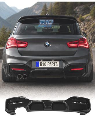 DIFFUSORE BMW F20 LCI 15-19 LOOK CS NERO LUCIDO