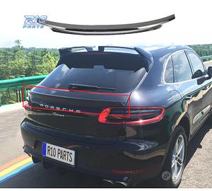 SPOILER PER PORSCHE MACAN 14- LOOK GTS NERO LUCIDO