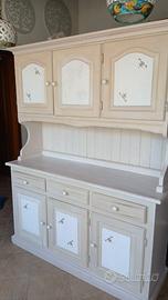 Credenza in puro legno shabby chic