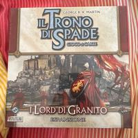 Il trono di spade I Lord Di Granito gioco di carte