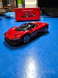 modellino bburago ferrari daytona sp3 scala 1:64