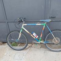   bicicletta da uomo e due biciclette da b