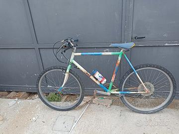   bicicletta da uomo e due biciclette da b