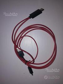 Cavo Adattatore MHL 5 Pin MicroUSB HDMI HDTV