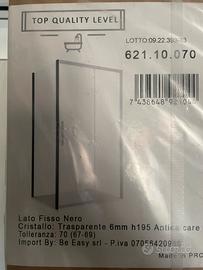 Box doccia solo vetro laterale 70cm