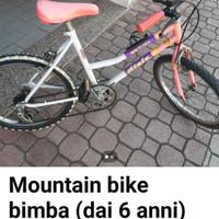 mountain bike  adatta dai 6 anni