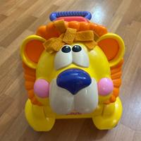 Leone cavalcabile-primi passi  fisher price