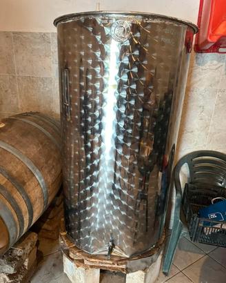 Botte in acciaio inox Lt. 500
