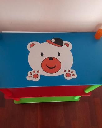 Mobiletto in legno