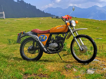 Moto guzzi trial 125 iscritta albo