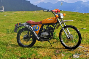 Moto guzzi trial 125 iscritta albo