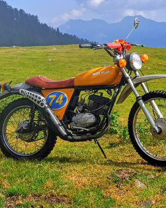 Moto guzzi trial 125 iscritta albo