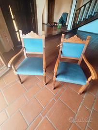 coppia poltroncine in stile