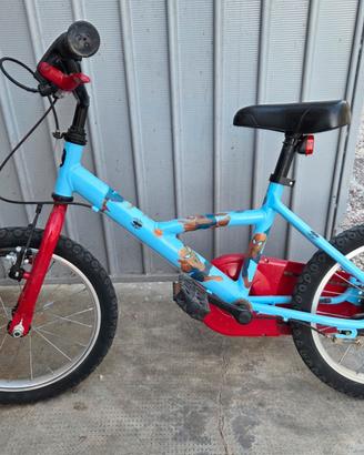 bici Spiderman bimbo