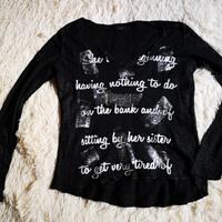 t-shirt donna manica lunga