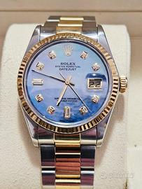 Rolex Datejust 36 mm. - Full Set Doppio Quadrante 