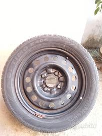 pneumatico con cerchione 195/55 r15