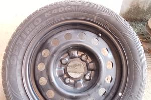 pneumatico con cerchione 195/55 r15