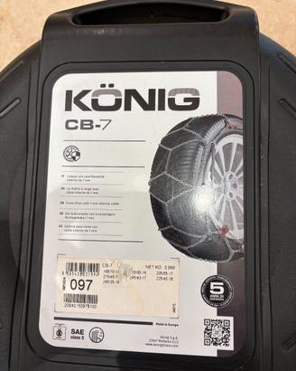 Catene Konig CB-7 097 NUOVE