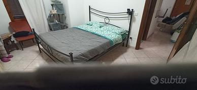 testiera e pediera in ferro battuto 