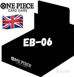 PREORDER One Piece Card Game Box EB 06 ENG