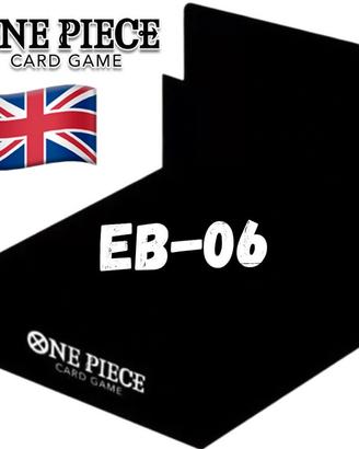 PREORDER One Piece Card Game Box EB 06 ENG