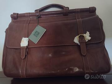 BORSA A MANO E TRACOLLA IN PELLE UNISEX