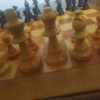 scacchiera in legno