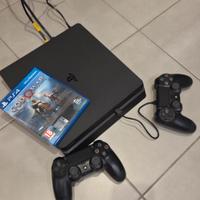 Ps4 500gb + 2 joypad + god of war 4