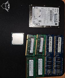 Processori ram e dischi