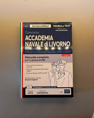 Volume di preparazione per l'Accademia Navale di L
