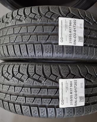 2 Pneumatici 215/55 R17 Pirelli Sottozero Winter 2