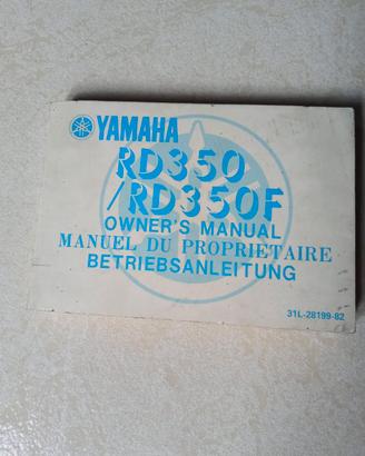 Manuale Yamaha RD350./RD350F