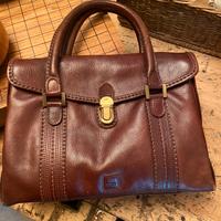 Borsa pelle testa di moro