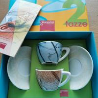 set tazze con piattino giannini nuove