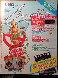 rivista AUDIO REVIEW n° 44 del 1985