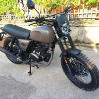 NEW SCRAMBLER BRIXTON FELSBERG 125cc BROW