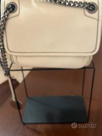 Borsa in pelle beige
