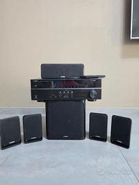 Impianto Home Theater Yamaha 5.1 – Ricevitore HTR-
