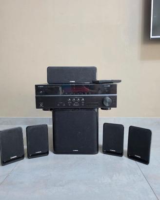 Impianto Home Theater Yamaha 5.1 – Ricevitore HTR-