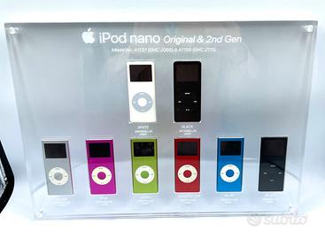 espositore plexiglas iPod nano Original and 2nd Ge