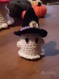 Fantasmino con cappello da strega - Halloween