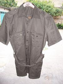 camicia diagonale esercito italiano vintage