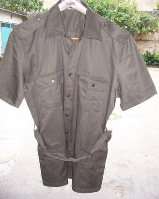 camicia diagonale esercito italiano vintage