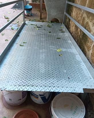 Rampa per disabili ferro zincato