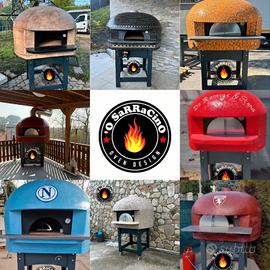 FORNO PIZZA  MISURA INTERNA 100 CM LEGNA O GAS