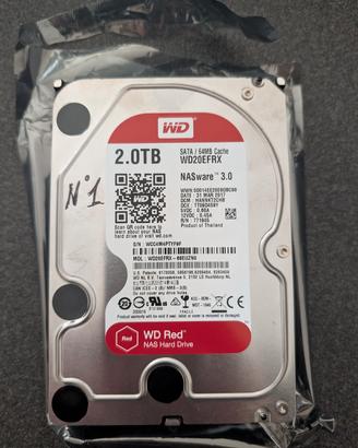 Hard disk Western Digital Red 2 TB 