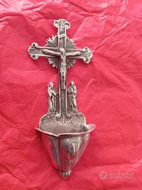 acquasantiera argento 925 massiccio